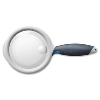 Bausch & Lomb 628003 Handheld LED Magnifier, Round, 4-Inch dia.