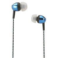Akonier in-The-Ear Earphones,Travel/Running/Sport Listening to Music Headphones with Mic, Noise Cancelling Stereo Sound Earbuds for MP3/CD/DVD/MD Player and Other Game Systems with 3.5mm Jack (Blue)