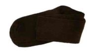 Footgalaxy Premium Quality Non-binding Diabetic Sock (Over The Calf 10-13, Brown)