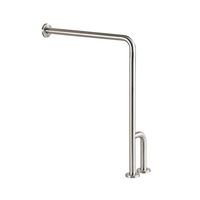 ZH Bathroom Handrails Barrier-Free Stainless Steel Toilet Rails Elderly Safety Non-Slip Toilet Elderly Disabled Persons Safety Rails/Left