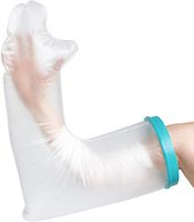 【2020 Upgraded】Arm Cast Covers for Shower, Waterproof Cast Cover Full Arm Cast Protector Watertight Seal Keep Wound and Bandage Dry 100% Reusable