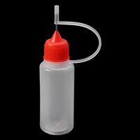 SimpleLif Needle Tip LDPE Empty Squeeze Juice Dropper Filling Eye Liquid Bottle 15ml