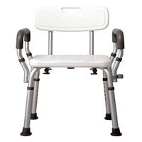 ZHAO XIN Shower Stool | Drive Medical Plastic Tub Transfer Bench | with Adjustable Backrest | for Elderly,Senior,Handicap & Disabled