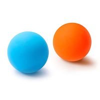 CLaNa Massage Lacrosse Balls Trigger Point Therapy- Myofascial Release Muscle Knots Yoga Therapy Silicone Ball Deep Tissue Massage, Pack of 2 Balls