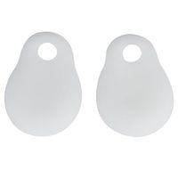 PIXNOR Bunion Relief Gel Toe Straighteners Separators (White)