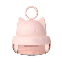 WLNKJ Lint Remover, USB Charging Mini Electric Sweater Fabric Shaver Cat Modeling - Portable Travel Business Trip,Pink