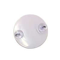 MG554zy0 10X Anti-Fog Suction Cup Bathroom Shower Makeup Shaving Mirror Pores Magnifier Best Personal Mirror for Shaving Available White