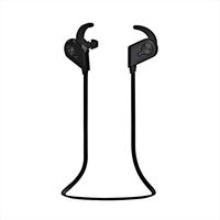 SIGERUITE Bluetooth Headphones, Wireless Headphones Stereo Sweatproof Magnetic Earbuds Secure Fit for Sports Gym Running Exercising with Built-in Mic Microphone(Magnetic control switch)