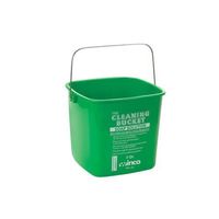 Winco PPL-3G Cleaning Bucket, 3-Quart, Green Soap Solution by Winco