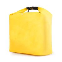 Fishing Bucket Live Fish Bag Qiankun Bag Fish Guard Barrel Bag Thickened Fish Barrel Folding Portable Fish Bag Fishing Bucket Fish Basket Collapsible Water Bucket (Color : Yellow, Size : 45x72cm)