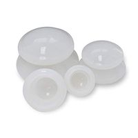 HIXGB Vacuum Cupping Set - 4Pcs Moisture Absorber Anti Cellulite Vacuum Cupping Cup Family Neck Face Back Body Massage Muscle Joint Pain Soreness Relief - for Home Office