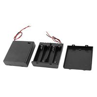 4 Pieces of 4 x 1.5V AA Batteries in The Battery Compartment Box/Off Switch Black