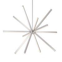 Sirius Down Chandelier in Brushed Nickel