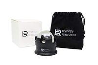 CryoTech Cold Massage Roller Ball by Therapy Republic | Maximum Recovery, Myofascial Release, Deep Tissue Massage, Pain Relief, Substitute for Ice Pack with Removable Ball (Black)