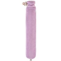 Aroma Home So Long Purple Fleece 2 Litre Long Hot Water Bottle - High Quality