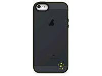 Belkin Grip Candy Sheer Case / Cover for iPhone 5 / 5S and iPhone SE (Black / Green)