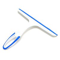 Good Grips Mini Squeegee Window Wiper Shower Squeegees Glass Wiper Blades Bathroom Squeegee, for Home Mirror Shower Door Car Glass,Blue
