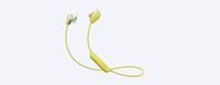 Sony SP600N Wireless Noise Canceling Sports In-Ear Headphones, Yellow (WI-SP600N/Y)
