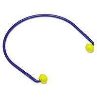 3M E-A-Rcaps 321-2101 Yellow Under Chin Banded Ball Ear Plugs - 17 dB NRR 1/EA
