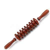KOZOREN Wood Massager Roller Handheld Cellulite Blasters Massage Trigger Point Stick Body Therapy Massager Muscle Relief Tool, 02