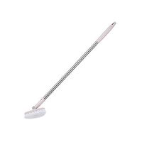 1 Piece Scalable Rotatable Long Extendable Handle Removable Tub/Bathroom/Tile/Scrub Brush Scrubber Telescopic Lightweight Alloy Handle Detachable (Pink)