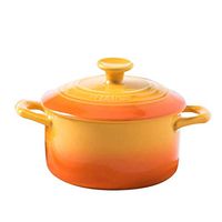 Bowl Bowl Round Bowl Household Instant Noodle Bowl Ceramic Tableware binaural Soup Bowl Anti-scalding Bowl Baking Supplies Oven Special Mold with lid Household tableware, retro bowl