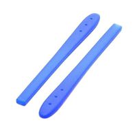 1 Pair Silicone Glasses Temple End Tips Eyeglass Ear Pads Tube Replacement Blue #01