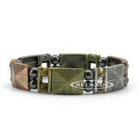 Relaxus Magnetic Jewelery. Magnetic Art Deco Bracelet.