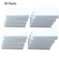 Noger 20 Packs Double Compression Nano Sponge Magic Cleaning Eraser for Kitchen, Bathroom, Car and Home Cleaning