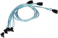 Supermicro Cable CBL-0201L SATA Set Of 4-51/47/41/37CM Round S-RA Retail