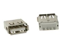 Velleman CC088B USB A Female Single Connector, 1 Grade to 12 Grade, 180 Degree, PCB Mounting