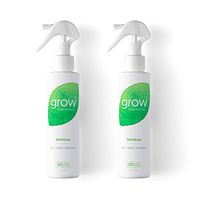 Grow Fragrance - Certified 100% Plant Based Air Freshener + Fabric Freshener Spray, Made with All Natural Essential Oils, Bamboo Scent, 5 oz. (Pack of 2)