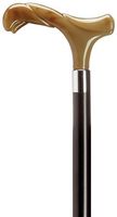 Rope Carved Cane Black Maple Shaft Horn Handle  -Affordable Gift! Item #HAR-9120431