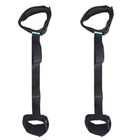 Trycooling Leg Foot Lifter Strap,Fit for The Adult Elderly Physical Therapy Aide for Wheelchair Hip & Knee Replacement Car Bed Couch (2Pcs)