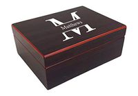 Personalized Cigar Humidor- Holds 15 Cigars - Customized Humidor - Perfect Groomsman Gift
