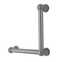 Jaclo G30-24H-32W-LH-BG - G30 24H x 32W 90° Left Hand Grab Bar