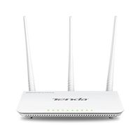 Tenda Fh303 300mbps Wi-fi Wireless Router with 3 5dbi Antennas, 2.4ghz and WPS Button,802.11n,White