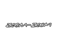 ION Graphics Zoom-Zoom Sticker Die Cut Decal Zoom Zoom 5" Bumper Locker Laptop Window - Sticks to Any Surface