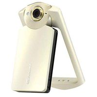 Casio Exilim High Speed EX-TR60 Self-portrait /Selfie Digital Camera (Silky White) - International Version (No Warranty)