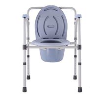 Zhong Elderly Toilet Seat Adjustable Pregnant Toilet Seat Mobile Rehabilitation Seat Side Chair