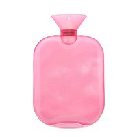 Water Bag-2000ml 3 Color Hot Water Bottle Bag Heat/Cold Therapy Big Size Water Bag(Pink)