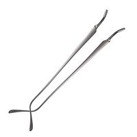 1 Pair Grey Glasses Replacement Temples Arms Metal Rimless Eyeglass Accessories for Men