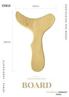 Contouring pro Board Massage Wood Tool, Colombian woodtherapy