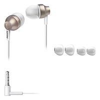Philips MyJam Chromz in Ear Earbud Headphones - White & Gold (SHE3850GD/27)
