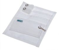 Prestige White Nylon Pocket Pal Organizer