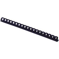 FEL52505 - Fellowes Plastic Combs - Round Back, 3/8, 55 Sheets, Navy, 100 Pack