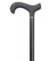Harvy Canes - Carbon Fiber Adjustable - Derby Handle - 31"-37"