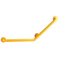 JIAHE115 Bathroom Safety Rails L-Shaped Stainless Steel handrail Non-Slip Nylon Texture Elderly accessible Bathroom Shower arm Thickened Security Assistance Yellow (Color : 30×30cm)