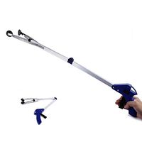 ICCUN Foldable Long Arm Reaching Claw Grabber Trash Pickup Tool Hand Brooms