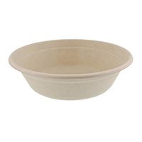 SpecialT Sugarcane Bowls – Disposable Bowls Microwave Safe, Small Disposable Bowls Biodegradable Bowls 50pk, 34-Ounce